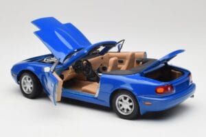 Mazda MX-5 NA Twilight Blauw Mica Gate 1:18 1013 Metaal — afbeelding 5 van 8