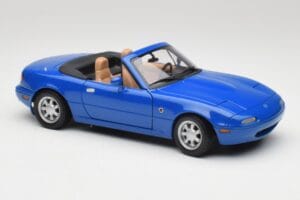 Mazda MX-5 NA Twilight Blauw Mica Gate 1:18 1013 Metaal — afbeelding 6 van 8