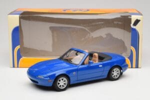 Mazda MX-5 NA Twilight Blauw Mica Gate 1:18 1013 Metaal — afbeelding 8 van 8