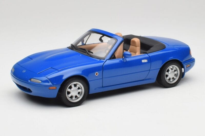 Mazda MX-5 NA Twilight Blauw Mica Gate 1:18 1013 Metaal