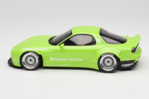 Mazda RX-7 FD Rocket Bunny Pearl Green Otto 1:18 OT1155 Hars — afbeelding 3 van 6