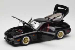 Mazda RX-7 FD Tuned Version Brilliant Black AUTOart 1:18 75968 Metaal — afbeelding 2 van 8