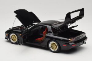 Mazda RX-7 FD Tuned Version Brilliant Black AUTOart 1:18 75968 Metaal — afbeelding 5 van 8