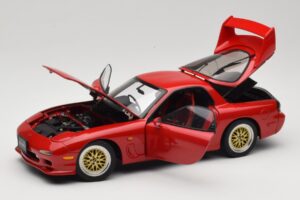 Mazda RX-7 FD Tuned Version Vintage Red AUTOart 1:18 75969 Metaal — afbeelding 2 van 8