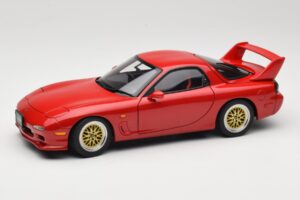Mazda RX-7 FD Tuned Version Vintage Red AUTOart 1:18 75969 Metaal