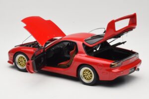 Mazda RX-7 FD Tuned Version Vintage Red AUTOart 1:18 75969 Metaal — afbeelding 5 van 8