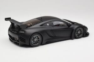 McLaren 12C GT3 Carbon Mat Zwart Minichamps 1:18 151121390 Metaal — afbeelding 2 van 6