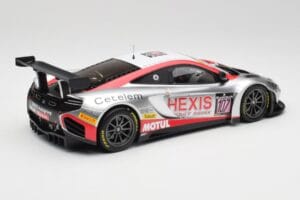 McLaren 12C GT3 Hexis Racing #107 O. Panis / F. Cazenave 24 Hours of Spa 2013 Minichamps 1:18 151131397 Metaal — afbeelding 2 van 6
