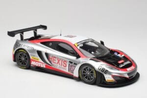 McLaren 12C GT3 Hexis Racing #107 O. Panis / F. Cazenave 24 Hours of Spa 2013 Minichamps 1:18 151131397 Metaal — afbeelding 4 van 6