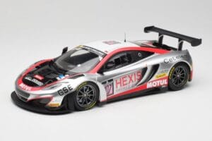 McLaren 12C GT3 Hexis Racing #107 O. Panis / F. Cazenave 24 Hours of Spa 2013 Minichamps 1:18 151131397 Metaal