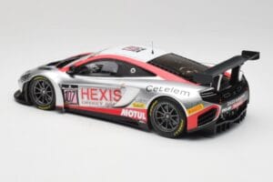 McLaren 12C GT3 Hexis Racing #107 O. Panis / F. Cazenave 24 Hours of Spa 2013 Minichamps 1:18 151131397 Metaal — afbeelding 5 van 6