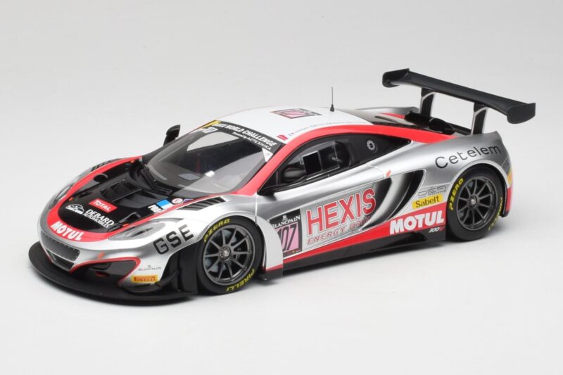 McLaren 12C GT3 Hexis Racing #107 O. Panis / F. Cazenave 24 Hours of Spa 2013 Minichamps 1:18 151131397 Metaal