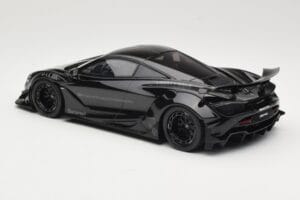 McLaren 720S LB Works Zwart GT Spirit 1:18 GT516 Hars — afbeelding 5 van 6