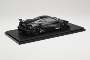 McLaren 720S Liberty Walk Zwart TopSpeed 1:18 TS0587 Hars — afbeelding 2 van 6