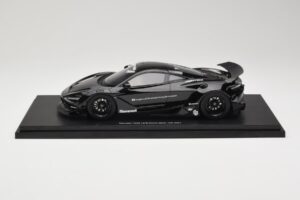 McLaren 720S Liberty Walk Zwart TopSpeed 1:18 TS0587 Hars — afbeelding 3 van 6