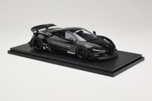 McLaren 720S Liberty Walk Zwart TopSpeed 1:18 TS0587 Hars — afbeelding 4 van 6