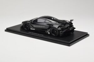 McLaren 720S Liberty Walk Zwart TopSpeed 1:18 TS0587 Hars — afbeelding 5 van 6