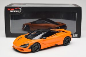 McLaren 750S McLaren Orange TopSpeed 1:18 TS0547 Metaal — afbeelding 6 van 6