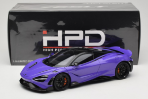 McLaren 765LT Paars HPD 1:18 HPD18005 Metaal — afbeelding 8 van 8