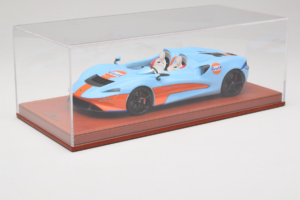 McLaren Elva Gulf Livery AB Models 1:18 REMC023 Hars — afbeelding 6 van 7