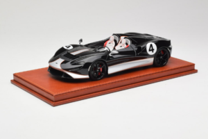 McLaren Elva Zwart Zilver AB Models 1:18 REMC022 Hars — afbeelding 2 van 7