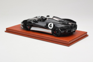 McLaren Elva Zwart Zilver AB Models 1:18 REMC022 Hars — afbeelding 5 van 7