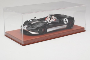 McLaren Elva Zwart Zilver AB Models 1:18 REMC022 Hars — afbeelding 6 van 7