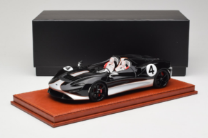 McLaren Elva Zwart Zilver AB Models 1:18 REMC022 Hars — afbeelding 7 van 7