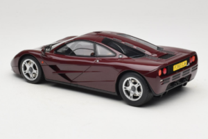 McLaren F1 Burgundy Red GT Spirit 1:18 GT534 Hars — afbeelding 5 van 6