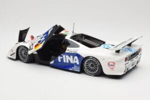 McLaren F1 GTR BMW Motorsport #42 J. Lehto / S. Soper / N. Piquet 24 Hours of Le Mans 1997 Minichamps 1:18 530133742 Metaal — afbeelding 5 van 8