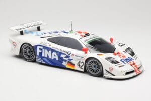 McLaren F1 GTR BMW Motorsport #42 J. Lehto / S. Soper / N. Piquet 24 Hours of Le Mans 1997 Minichamps 1:18 530133742 Metaal — afbeelding 6 van 8