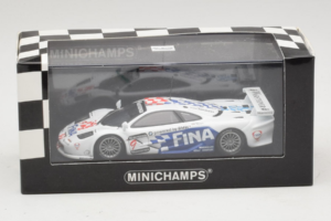 McLaren F1 GTR #9 Fina P. Kox / R. Ravaglia / A. Montermini 24 Hours of Le Mans 1997 Minichamps 1:43 MCLAREN002 Metaal — afbeelding 5 van 5