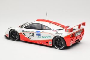McLaren F1 GTR GT1 #30 West Competition J. Nielsen 1996 UT Models 1:18 39624 Metaal — afbeelding 7 van 8
