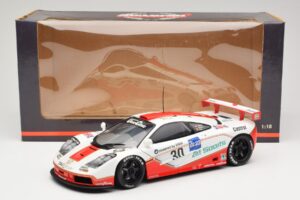 McLaren F1 GTR GT1 #30 West Competition J. Nielsen 1996 UT Models 1:18 39624 Metaal — afbeelding 8 van 8