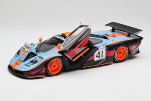 McLaren F1 GTR Gulf #41 P. Gounon / S. Oloffson 24 Hours of Le Mans 1997 Minichamps 1:18 530133741 Metaal — afbeelding 2 van 8