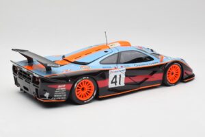 McLaren F1 GTR Gulf #41 P. Gounon / S. Oloffson 24 Hours of Le Mans 1997 Minichamps 1:18 530133741 Metaal — afbeelding 3 van 8