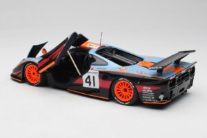 McLaren F1 GTR Gulf #41 P. Gounon / S. Oloffson 24 Hours of Le Mans 1997 Minichamps 1:18 530133741 Metaal — afbeelding 5 van 8
