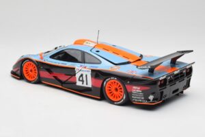 McLaren F1 GTR Gulf #41 P. Gounon / S. Oloffson 24 Hours of Le Mans 1997 Minichamps 1:18 530133741 Metaal — afbeelding 7 van 8