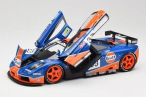 McLaren F1 GTR Gulf Racing #33 S. Bellm / A. Weaver / J. Lehto 24 Hours of Le Mans 1996 Minichamps 1:18 530133633 Metaal — afbeelding 2 van 8