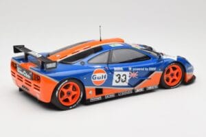 McLaren F1 GTR Gulf Racing #33 S. Bellm / A. Weaver / J. Lehto 24 Hours of Le Mans 1996 Minichamps 1:18 530133633 Metaal — afbeelding 3 van 8