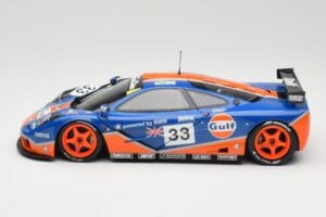 McLaren F1 GTR Gulf Racing #33 S. Bellm / A. Weaver / J. Lehto 24 Hours of Le Mans 1996 Minichamps 1:18 530133633 Metaal — afbeelding 4 van 8