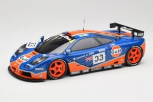 McLaren F1 GTR Gulf Racing #33 S. Bellm / A. Weaver / J. Lehto 24 Hours of Le Mans 1996 Minichamps 1:18 530133633 Metaal