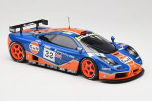 McLaren F1 GTR Gulf Racing #33 S. Bellm / A. Weaver / J. Lehto 24 Hours of Le Mans 1996 Minichamps 1:18 530133633 Metaal — afbeelding 6 van 8