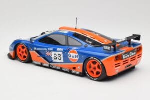 McLaren F1 GTR Gulf Racing #33 S. Bellm / A. Weaver / J. Lehto 24 Hours of Le Mans 1996 Minichamps 1:18 530133633 Metaal — afbeelding 7 van 8