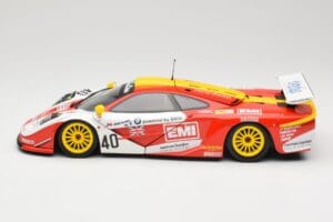 McLaren F1 GTR Gulf Team Davidoff #40 D. O'Rourke / G. Sugden / J. Auberlein 24 Hours of Le Mans 1998 Minichamps 1:18 5301338 — afbeelding 4 van 8