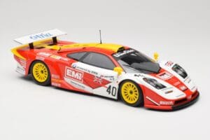 McLaren F1 GTR Gulf Team Davidoff #40 D. O'Rourke / G. Sugden / J. Auberlein 24 Hours of Le Mans 1998 Minichamps 1:18 5301338 — afbeelding 6 van 8