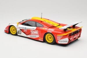 McLaren F1 GTR Gulf Team Davidoff #40 D. O'Rourke / G. Sugden / J. Auberlein 24 Hours of Le Mans 1998 Minichamps 1:18 5301338 — afbeelding 7 van 8