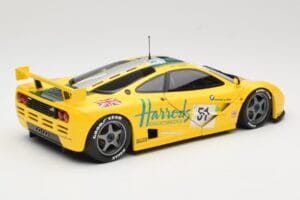 McLaren F1 GTR Harrods Mach One Racing #51 A. Wallace / D. Bell / J. Bell 24 Hours of Le Mans 1995 Minichamps 1:18 530133551  — afbeelding 3 van 8