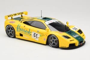McLaren F1 GTR Harrods Mach One Racing #51 A. Wallace / D. Bell / J. Bell 24 Hours of Le Mans 1995 Minichamps 1:18 530133551  — afbeelding 6 van 8