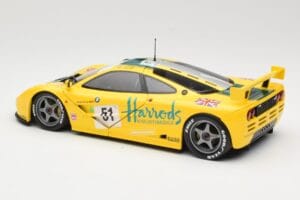 McLaren F1 GTR Harrods Mach One Racing #51 A. Wallace / D. Bell / J. Bell 24 Hours of Le Mans 1995 Minichamps 1:18 530133551  — afbeelding 7 van 8